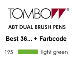 TOMBOW - ABT Dual Brush Pen - Lichtgroen