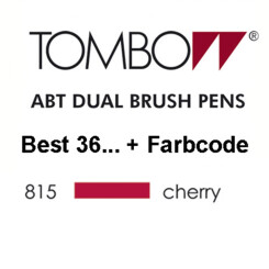 TOMBOW - ABT Dual Brush Pen - Cherry