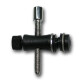 TEC 3 - black burnished - with stainless steel contact screw